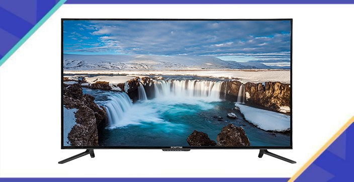 This Sceptre 55-inch TV wants to live on your wall. (Photo: Walmart)