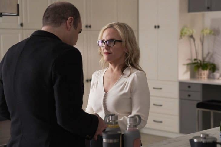 Rick Hoffman and Rachael Harris on 'Suits.'