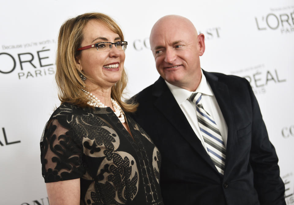 Gabrielle Giffords and Mark Kelly 
