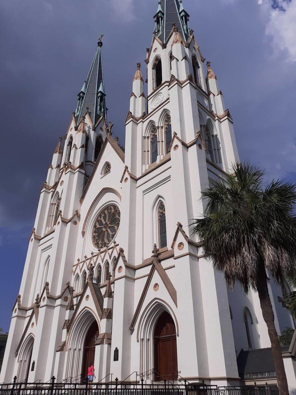 La catedral San Juan Bautista, erigida por colonos franceses que emigraron de Haití.