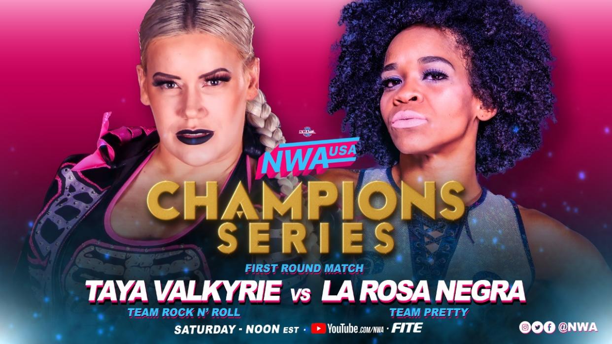 Watch: Taya Valkyrie vs. La Rosa Negra On 12/17 NWA USA