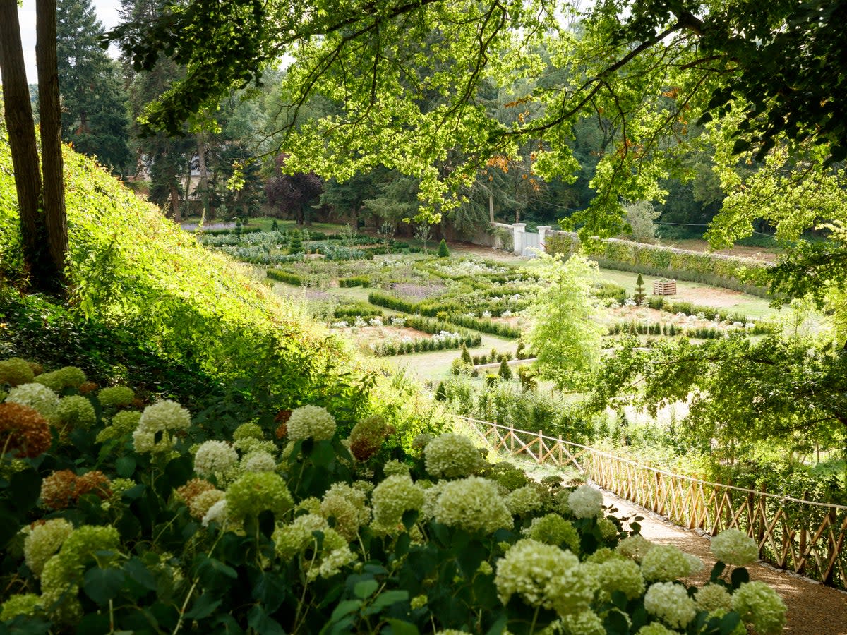 Like any self-respecting chateau,  Louise de La Valliere has a well-kept garden (Eric Sander)