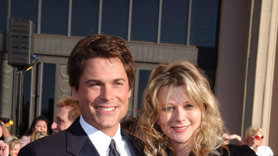 March 10, 2002: Rob Lowe and Sheryl Berkoff attend SAG Awards together