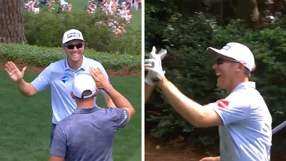 WATCH Seamus Power Makes BackToBack Aces In Masters Par 3 Contest