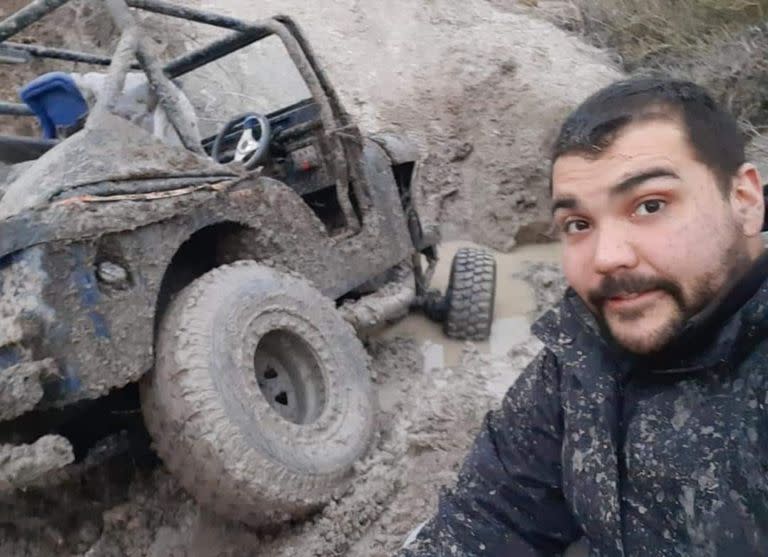 Diego Barría estuvo desaparecido ocho días hasta que sus restos fueron hallados dentro de un cazón