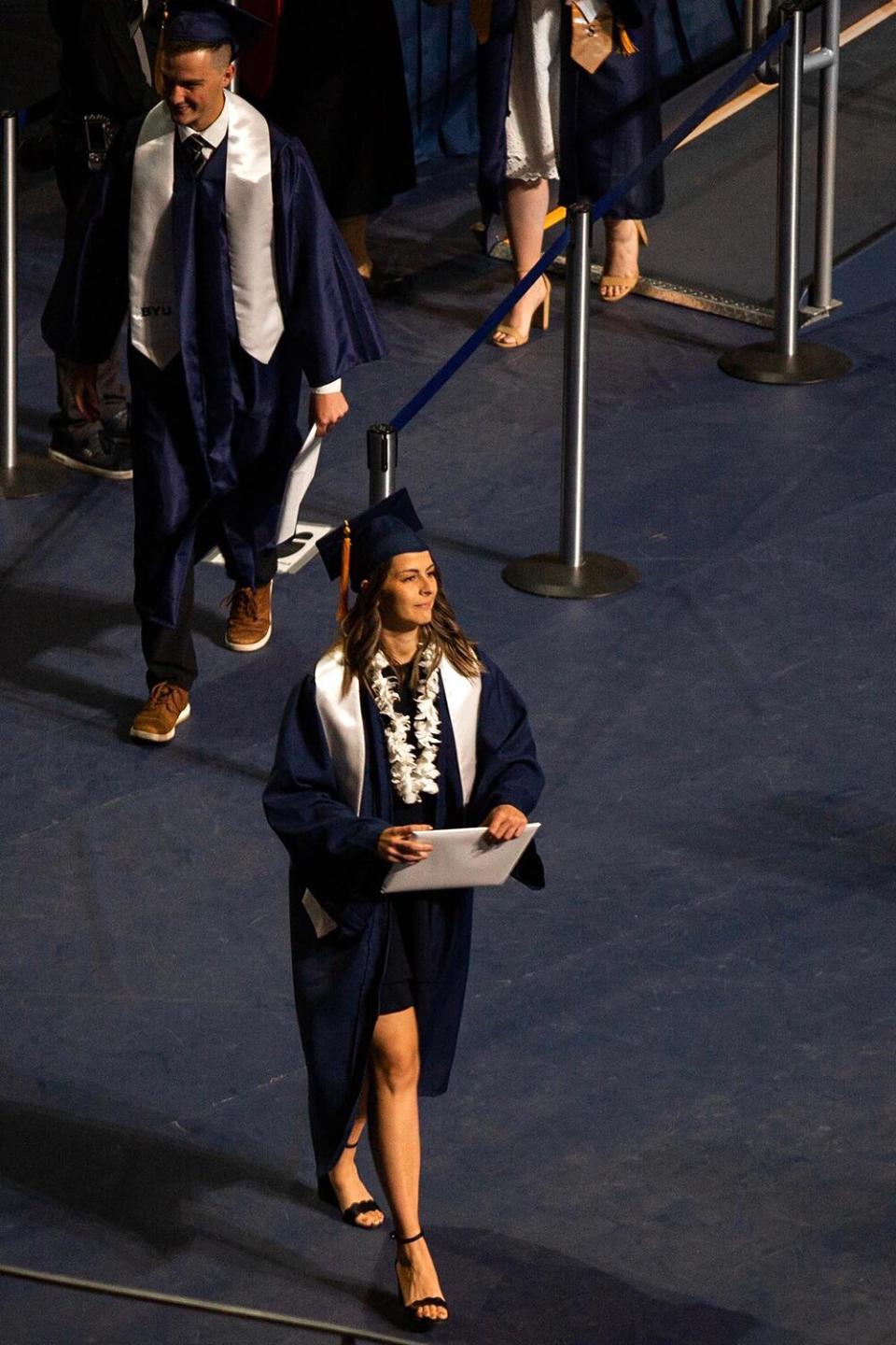 Jillian Orr, BYU Graduate Sews Rainbow Flag Into Graduation Gown to Protest School’s LGBTQ Policies