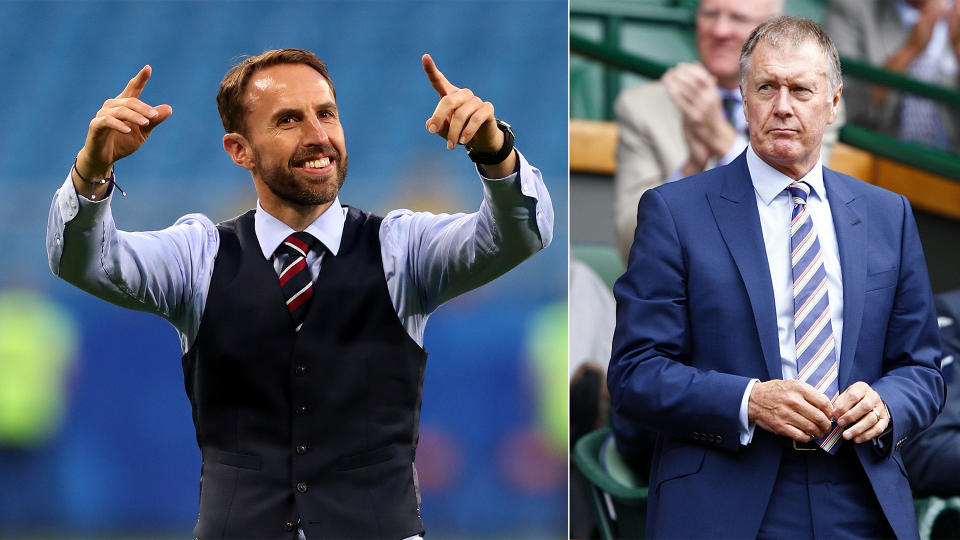 The write stuff: Sir Geoff Hurst has thanked Gareth Southgate with a letter