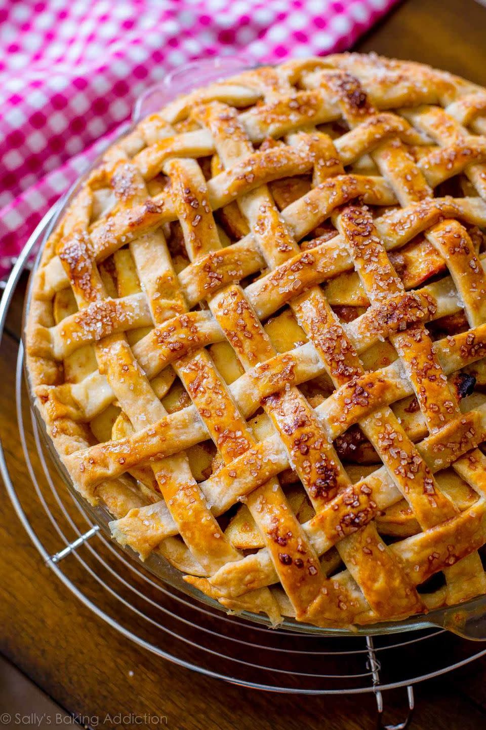 Salted Caramel Apple Pie