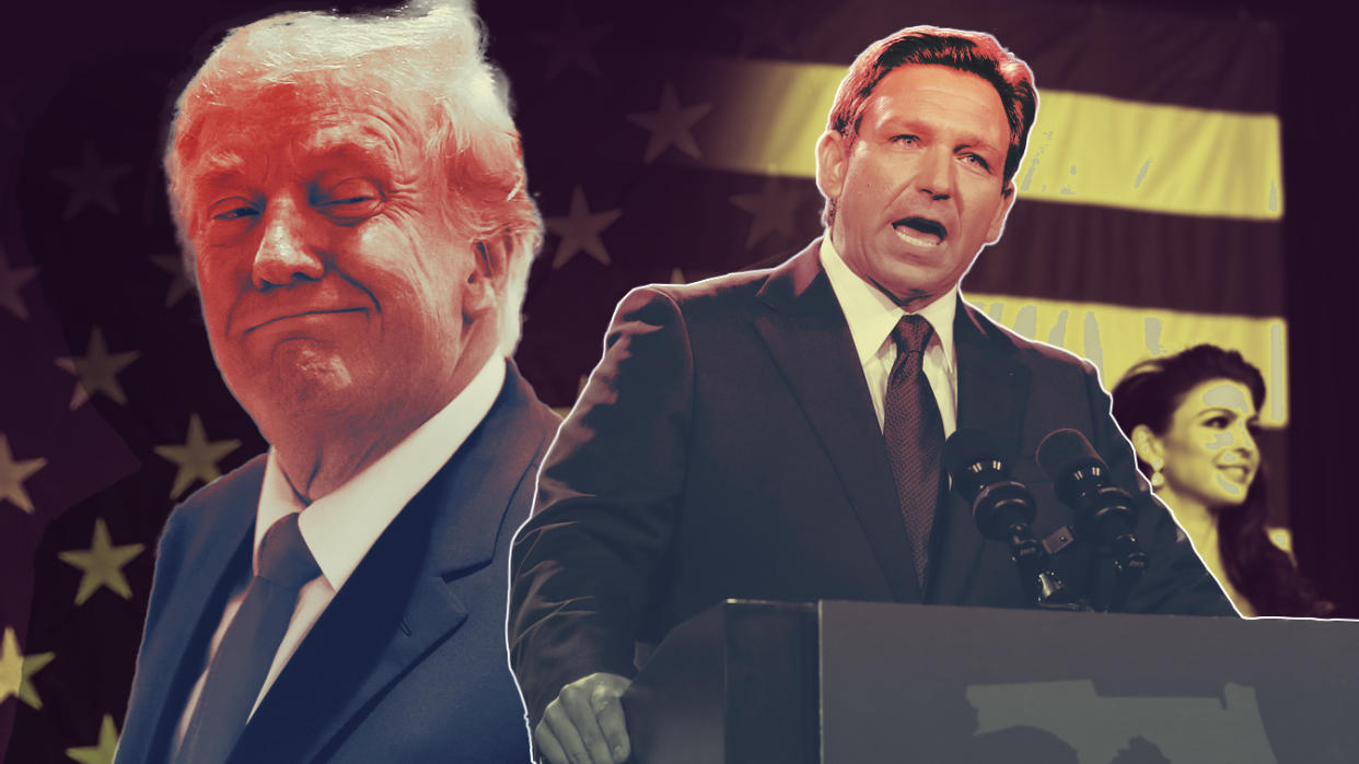 Donald Trump; Ron DeSantis.