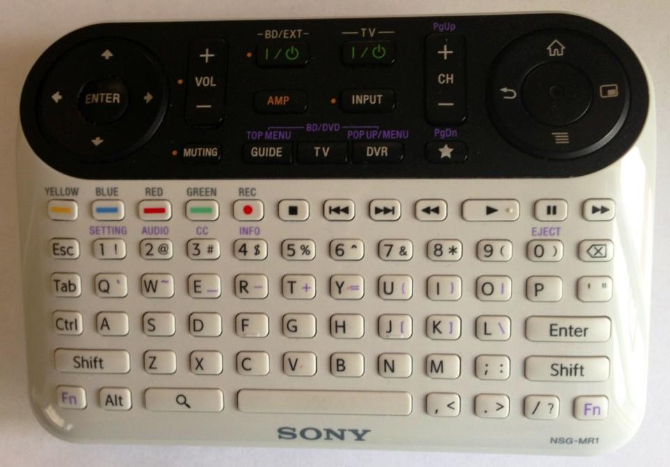 This hideous Sony Google TV remote is Apple’s poster boy for terrible design choices