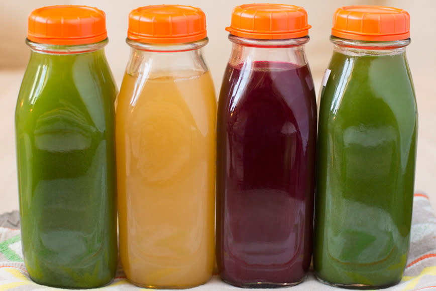 Prebottled juices and smoothies