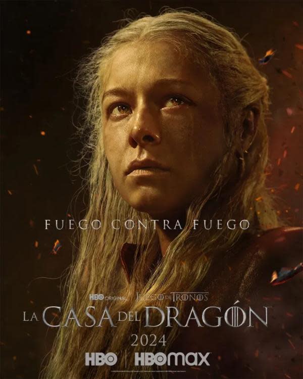 Emma D'Arcy como Rhaenyra Targaryen (Fuente: HBO)