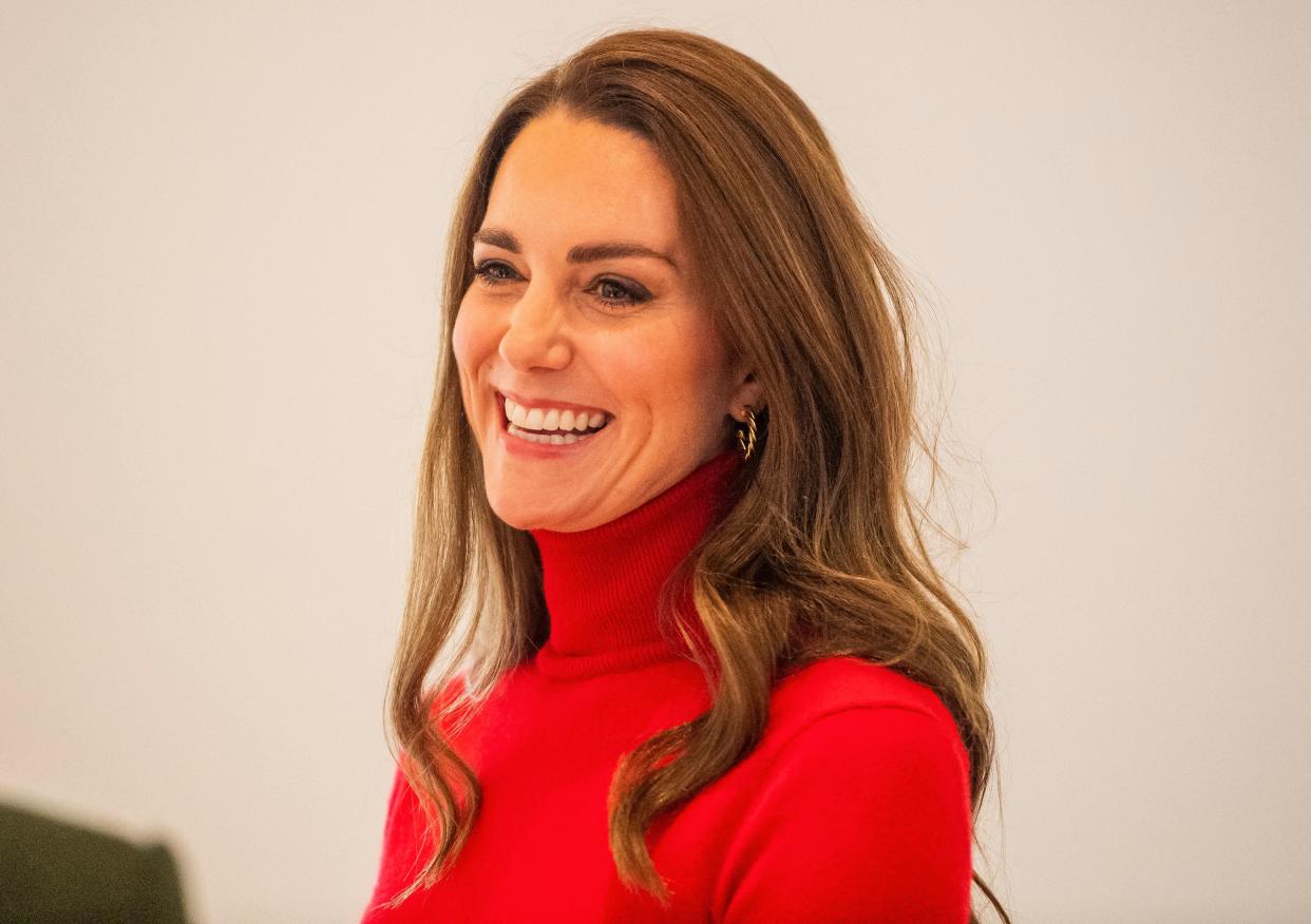 The Duchess of Cambridge, pictured here at the launch of the 'Taking Action on Addiction' campaign in October 2021, turns 40 on 9 January 2022. (Getty Images)