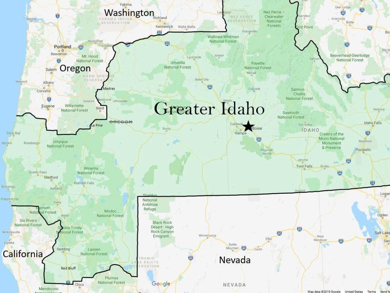 Greater Idaho Facebook
