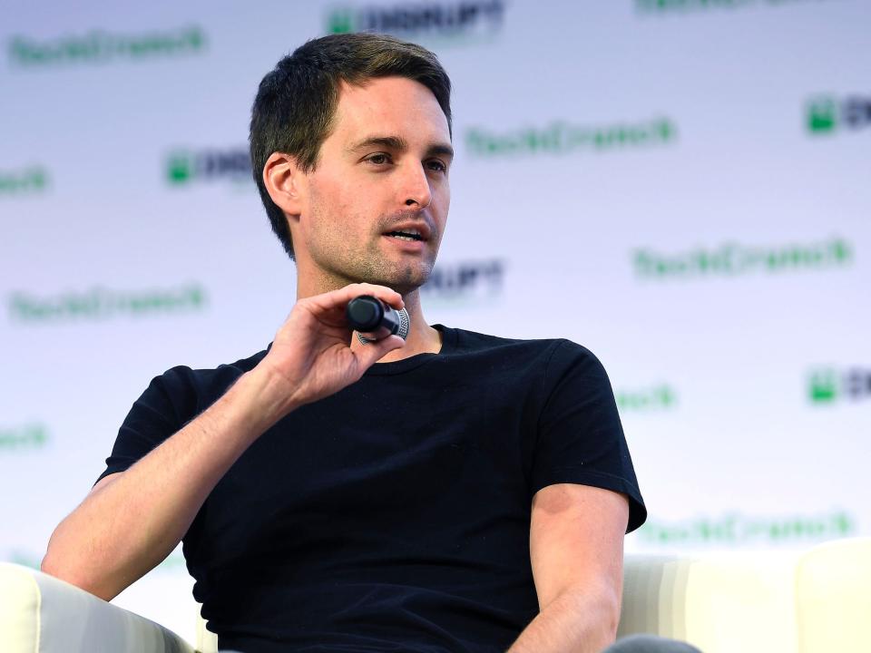 Evan Spiegel Snap CEO