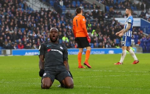 Victor Moses struck Chelsea's fourth - Credit: Reuters