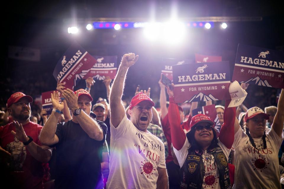 Harriet Hageman rally Wyoming