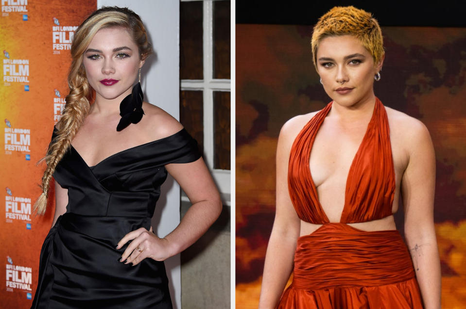 Closeups of Florence Pugh