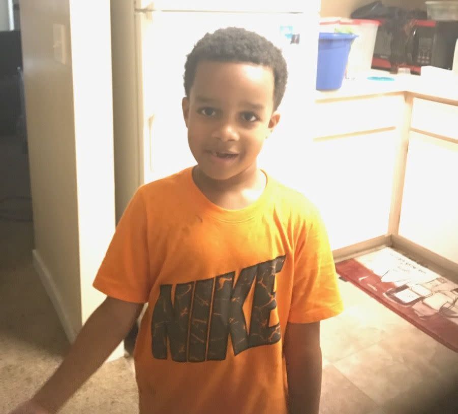 Kingston Frazer, 6, was found dead inside of his mother's car after it was stolen outside of a grocery store, police said. (Photo: MBI)