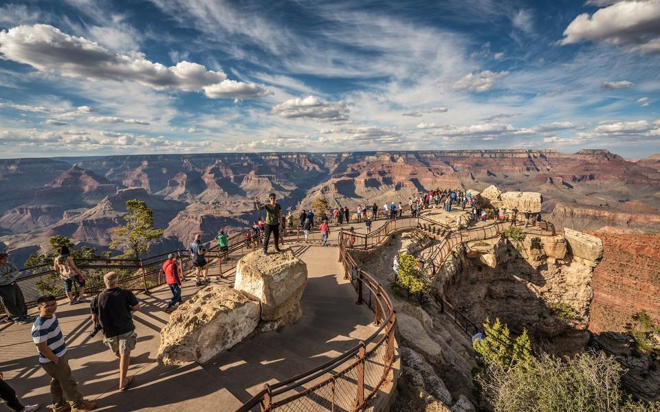 Mather Point at Grand Canyon National Park 