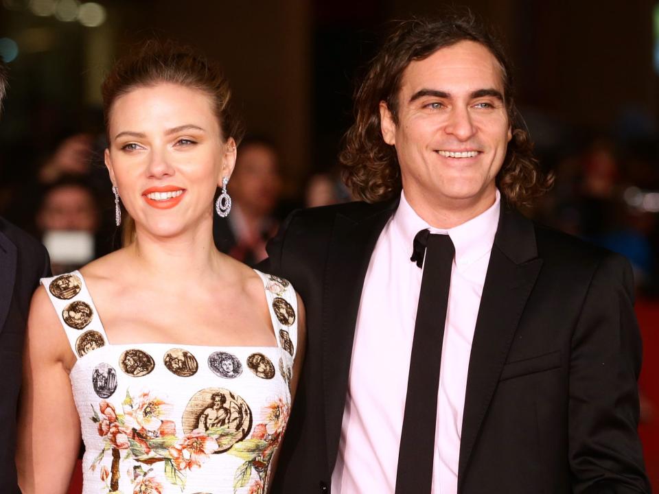 Actress Rooney Mara, director Spike Jonze and actors Joaquin Phoenix and Scarlett Johansson attend 'Her' Premiere during The 8th Rome Film Festival at Auditorium Parco Della Musica on November 10, 2013 in Rome, Italy.