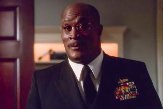 <p>NBC</p> John Amos on The West Wing.