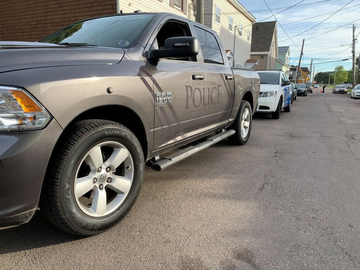 The charges were laid after a woman was found injured at a home on King Street in Charlottetown on September 13. (Tony Davis/CBC - image credit)