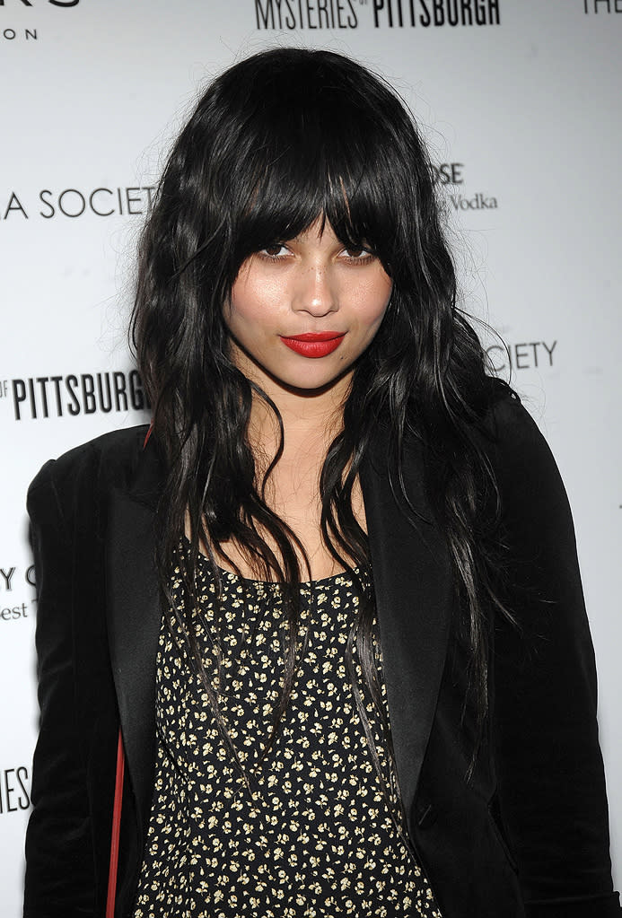 The Mysteries of Pittsburgh Premiere NY 2009 Zoe Kravitz