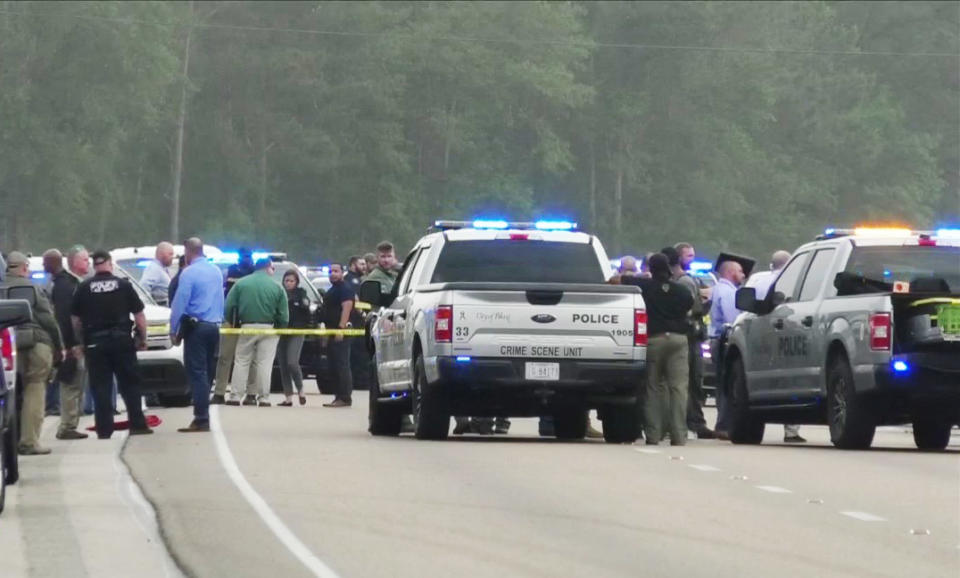 IMAGE: A 4-month-old child was shot during a police chase in South Mississippi on Monday (WXXV)