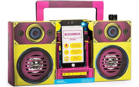 Mustard Boombox Speaker - Credit: Amazon