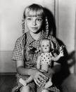 <p>Patty McCormack terrified moviegoers in 1956 with her portrayal of Rhoda Penmark, a child serial killer and psychopath who's served as inspiration for children in scary movies ever since. </p>