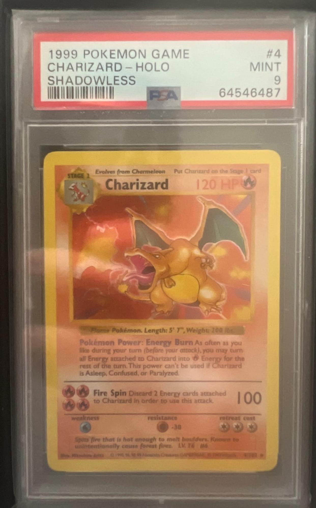 A victim had planned to sell a Pokémon trading card for $7,000 prior to a robbery in a Vaughan parking lot on Saturday. York police say the card has been returned to the victim.  (York Regional Police - image credit)