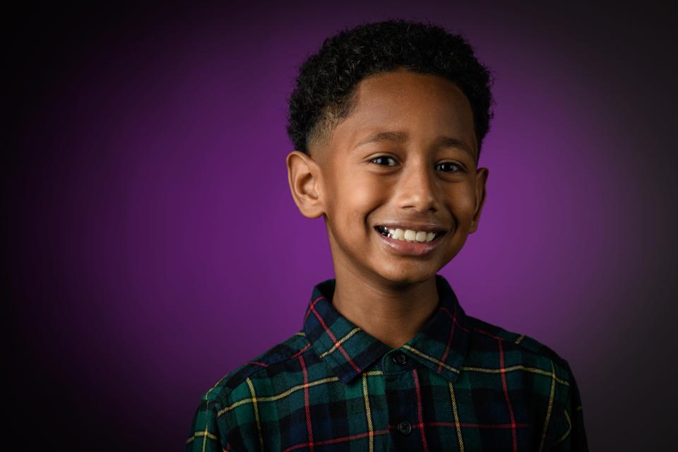 Future Black History Maker: Elijah Morris, 9, attends Honeycutt Elementary and is good at drawing and reading.