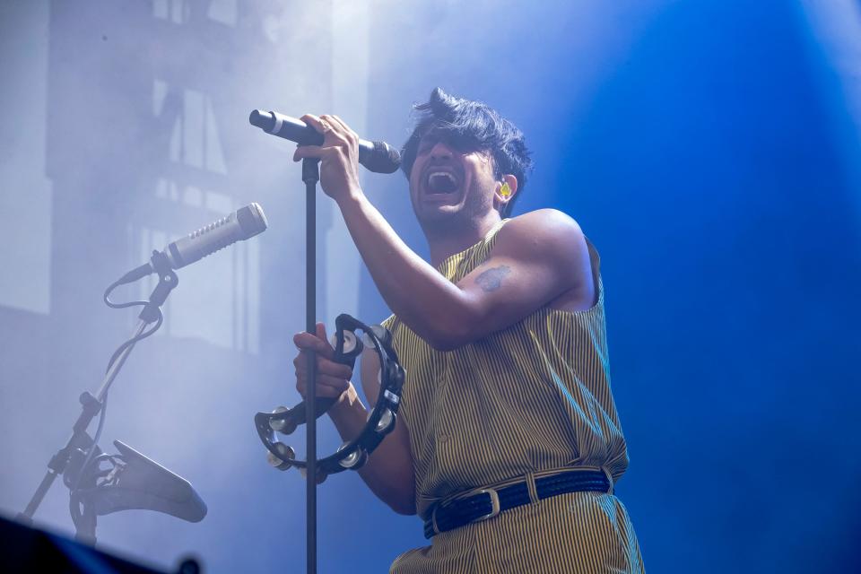 Young and the Giant performs at Beale Street Music Festival in Tom Lee Park in Downtown Memphis on Sunday, May 7, 2023.