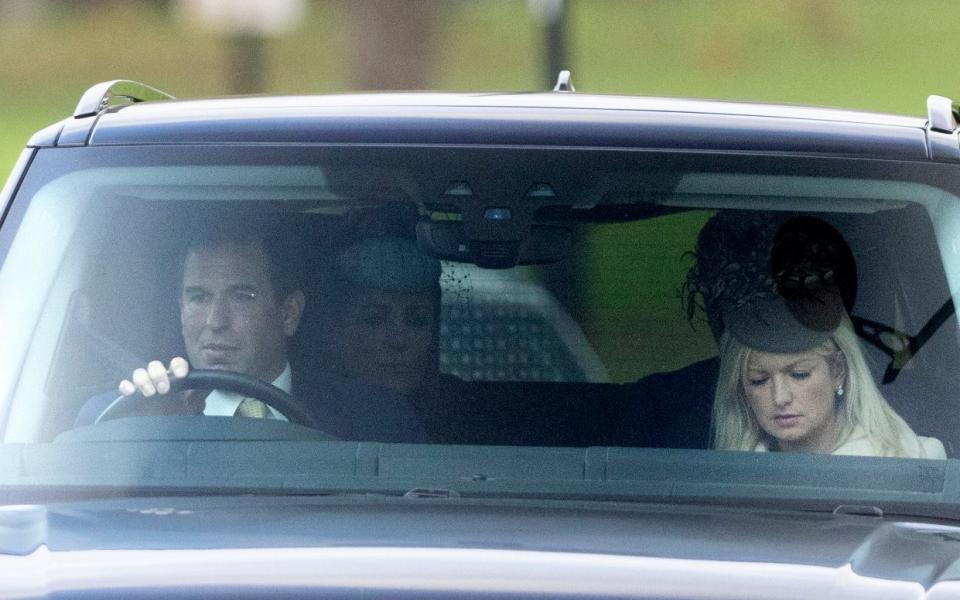 Peter Phillips was pictured for the first time alongside female friend Lindsay Wallace - Kelvin Bruce