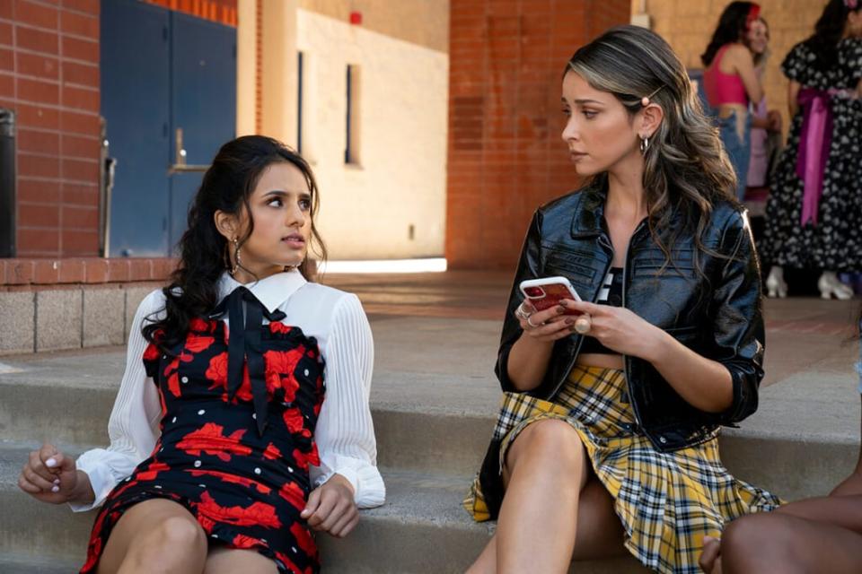 Aparna Brielle as Riley, Jami Alix as Lea in "Boo, Bitch" (Erik Voake/Netflix)