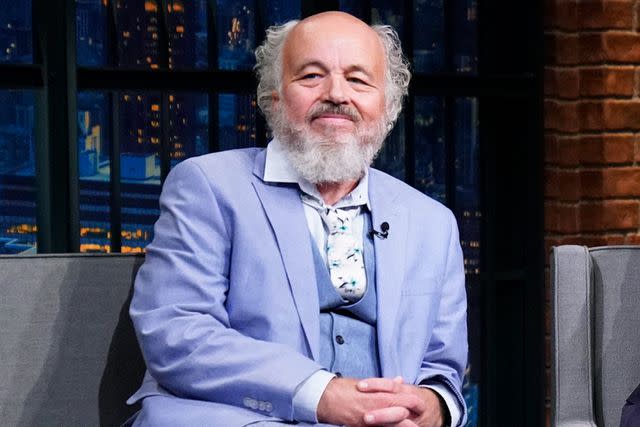 <p>Lloyd Bishop/NBC/NBCU Photo Bank via Getty</p> Clint Howard during an interview with Seth Meyers on Oct. 11, 2021