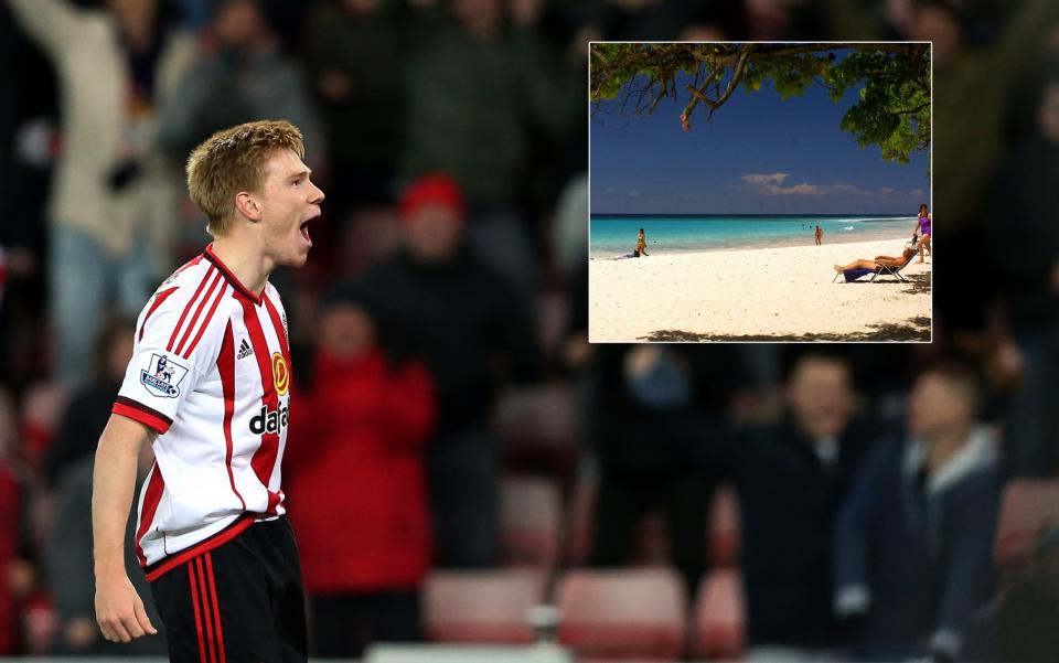 Duncan Watmore was on holiday in Barbados when disaster struck.