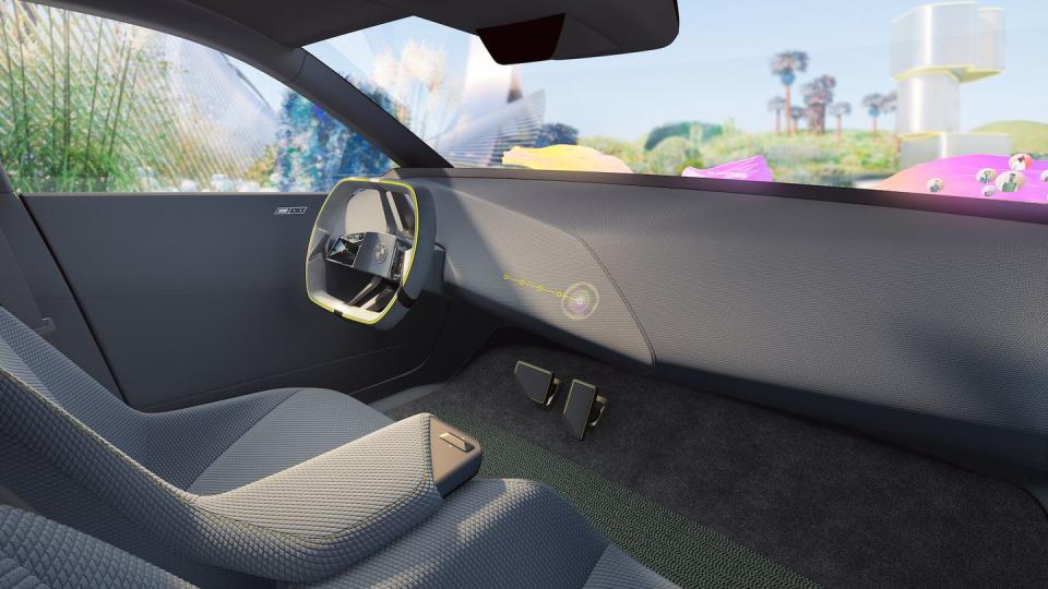 bmw i vision dee concept interior dashboard