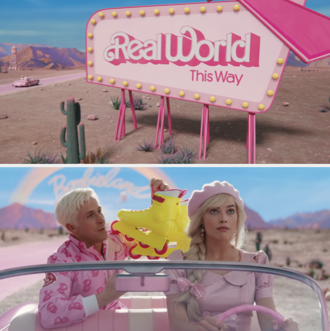 Screenshots from "Barbie"