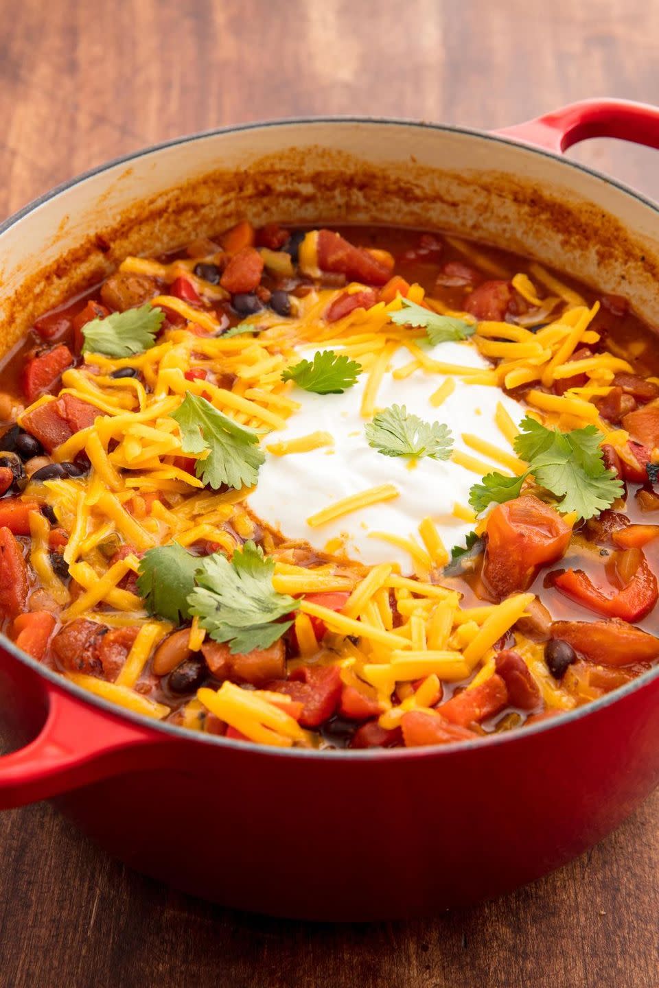 75) Vegetarian Chili