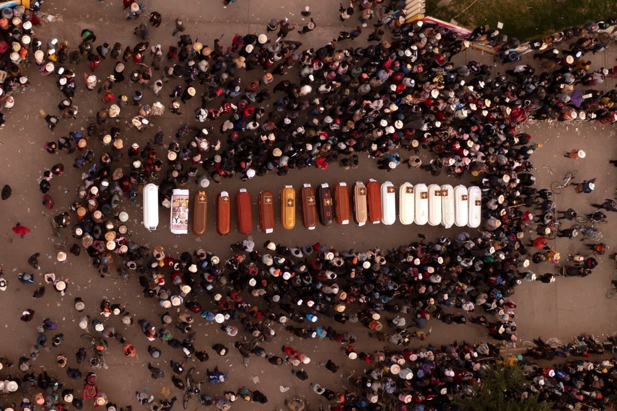 PERÚ-PROTESTAS-MUERTES (AP)