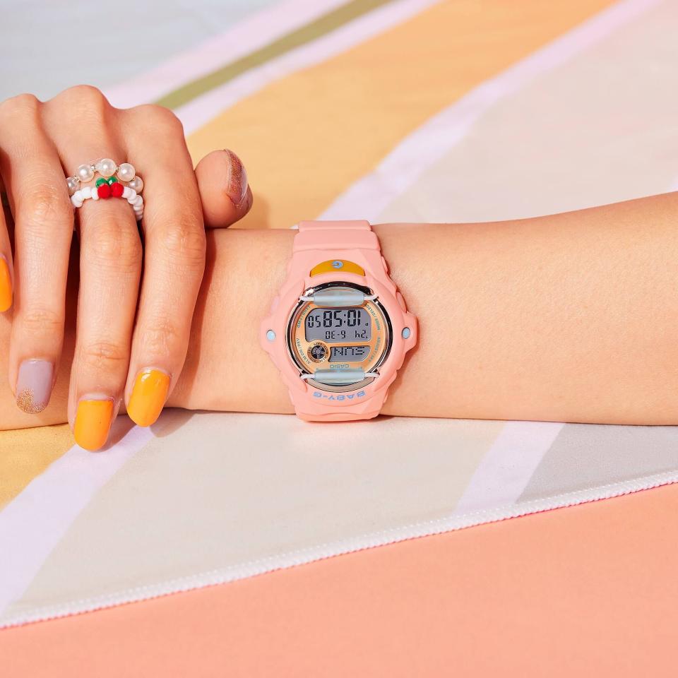 <p><a href="https://go.redirectingat.com?id=74968X1596630&url=https%3A%2F%2Fwww.casio.com%2Fus%2Fwatches%2Fbabyg%2Fproduct.BG-169PB-4%2F&sref=https%3A%2F%2Fwww.seventeen.com%2Flife%2Fg39630926%2F18th-birthday-gifts%2F" rel="nofollow noopener" target="_blank" data-ylk="slk:Shop Now;elm:context_link;itc:0;sec:content-canvas" class="link ">Shop Now</a></p><p>BG169PB-4</p><p>$89.00</p><p>casio.com</p>