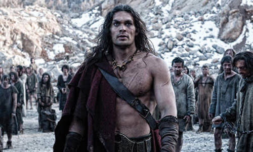 <p>We gladly welcome Jason Momoa to our big screens this week as Conan in 'Conan the Barbarian' - the tale of Conan the Cimmerian and his adventures across the continent of Hyboria on a quest to avenge the murder of his father. <br><br><a rel="nofollow" href="http://au.movies.yahoo.com/movie/68842/conan-the-barbarian/trailers/25532455/" data-ylk="slk:Watch the trailer for 'Conan the Barbarian';elm:context_link;itc:0;sec:content-canvas" class="link ">Watch the trailer for 'Conan the Barbarian'</a></p>