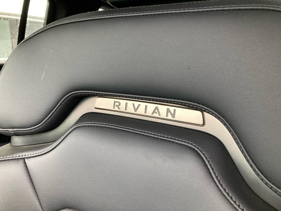 The Rivian R1S electric SUV.