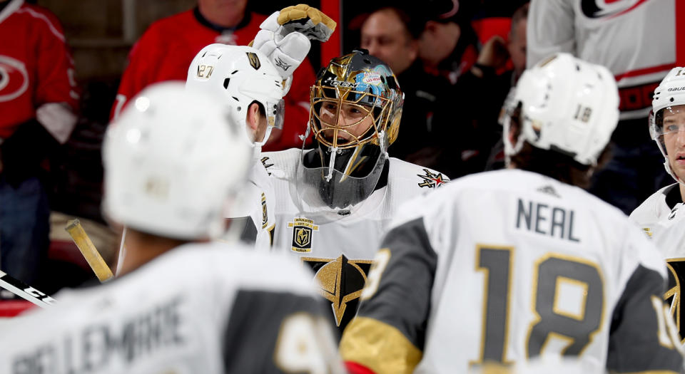 The Vegas Golden Knights are playing like the best team in the NHL. (Photo by Gregg Forwerck/NHLI via Getty Images)