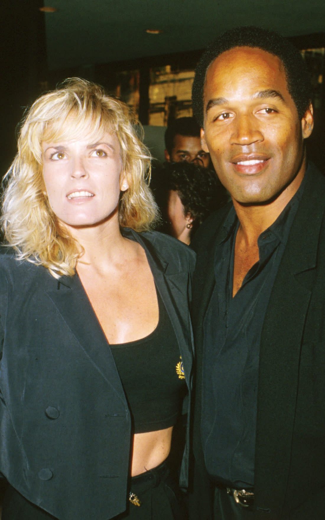 OJ Simpson with his then-wife Nicole Simpson