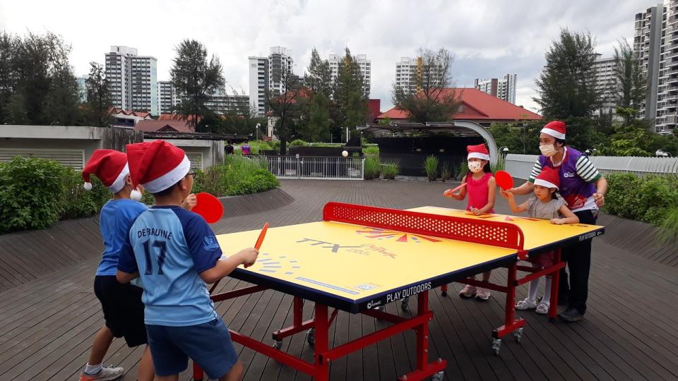 Participants at Christmas Celebration@ActiveSG. (PHOTO: Sport Singapore)