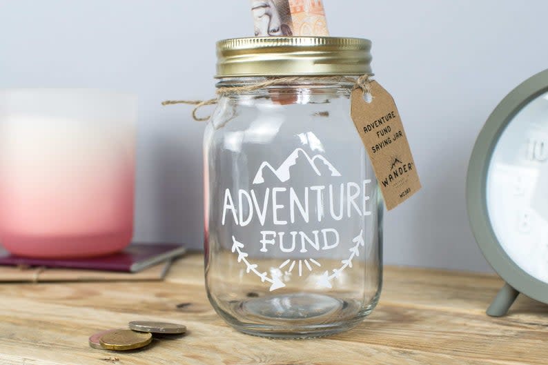 Adventure Fund Money Jar