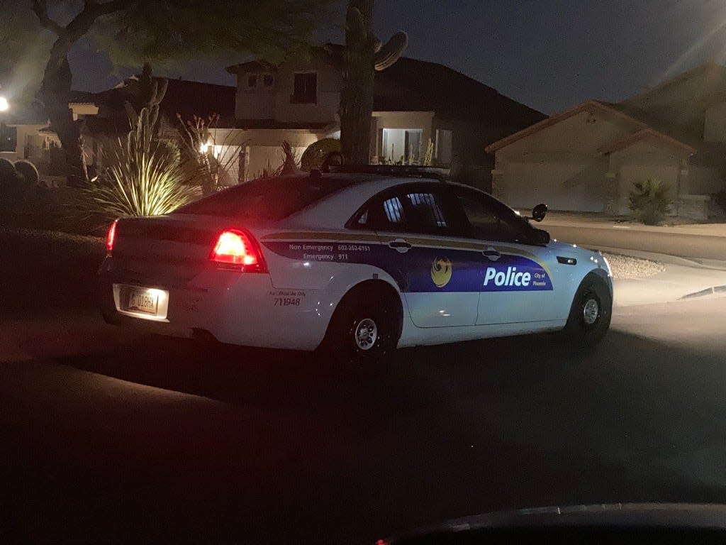 Phoenix police car